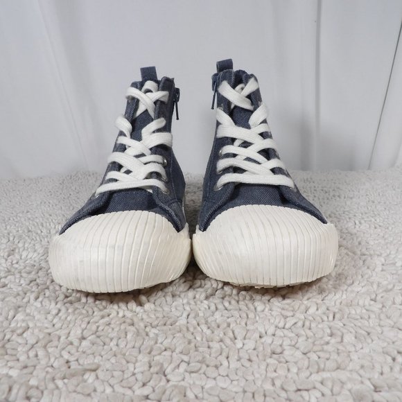 NEW Big Girls Cat & Jack Shiloh High Top Sneakers Size 2 - Picture 1 of 9